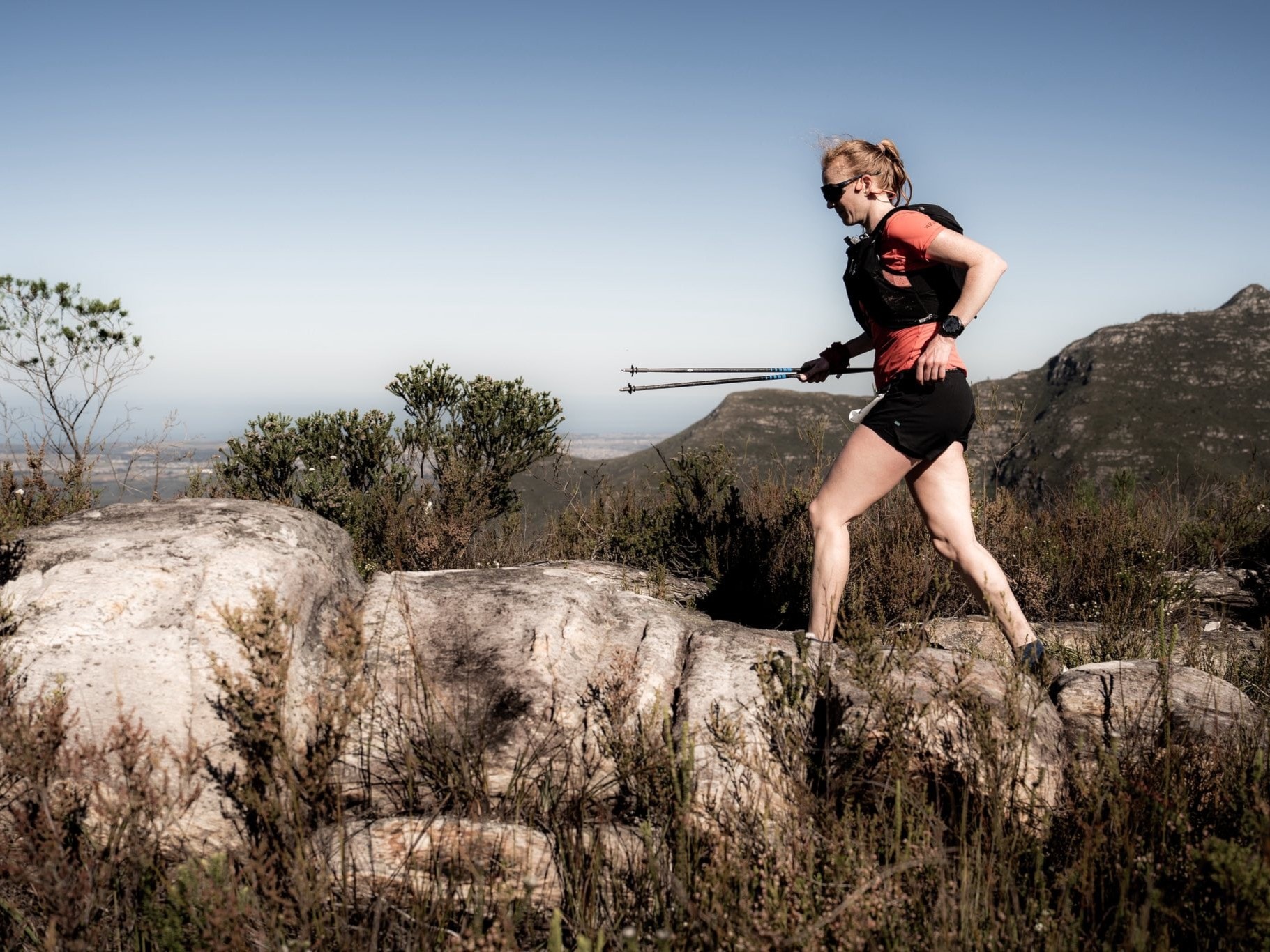 Abelone Lyng på 8. plass i Mountain Ultra by UTMB 60 km (Sør-Afrika)